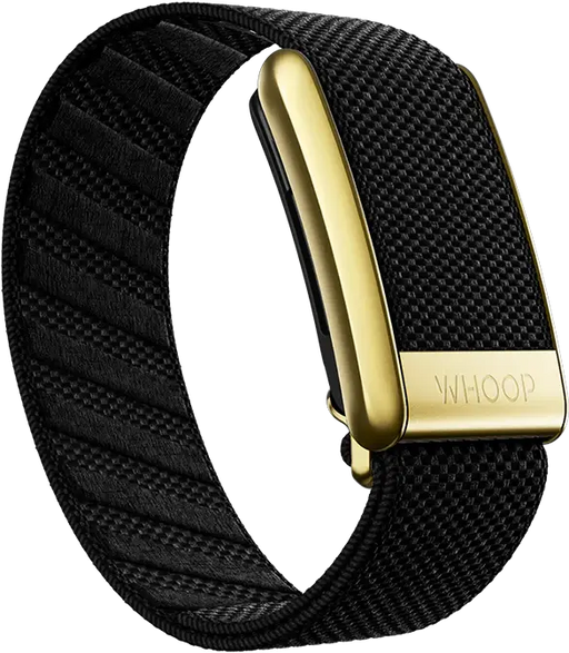 Whoop Band SuperKnit Luxe - Onyx with Gold | TaMiMi Projects | Qatar