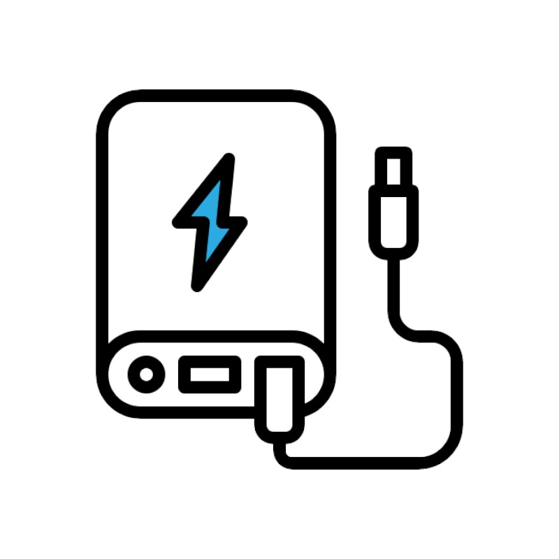 Image showcasing various portable chargers available at TaMiMi Projects in Qatar. Find the best deals and the latest technology for fast and efficient charging. Shop now!
