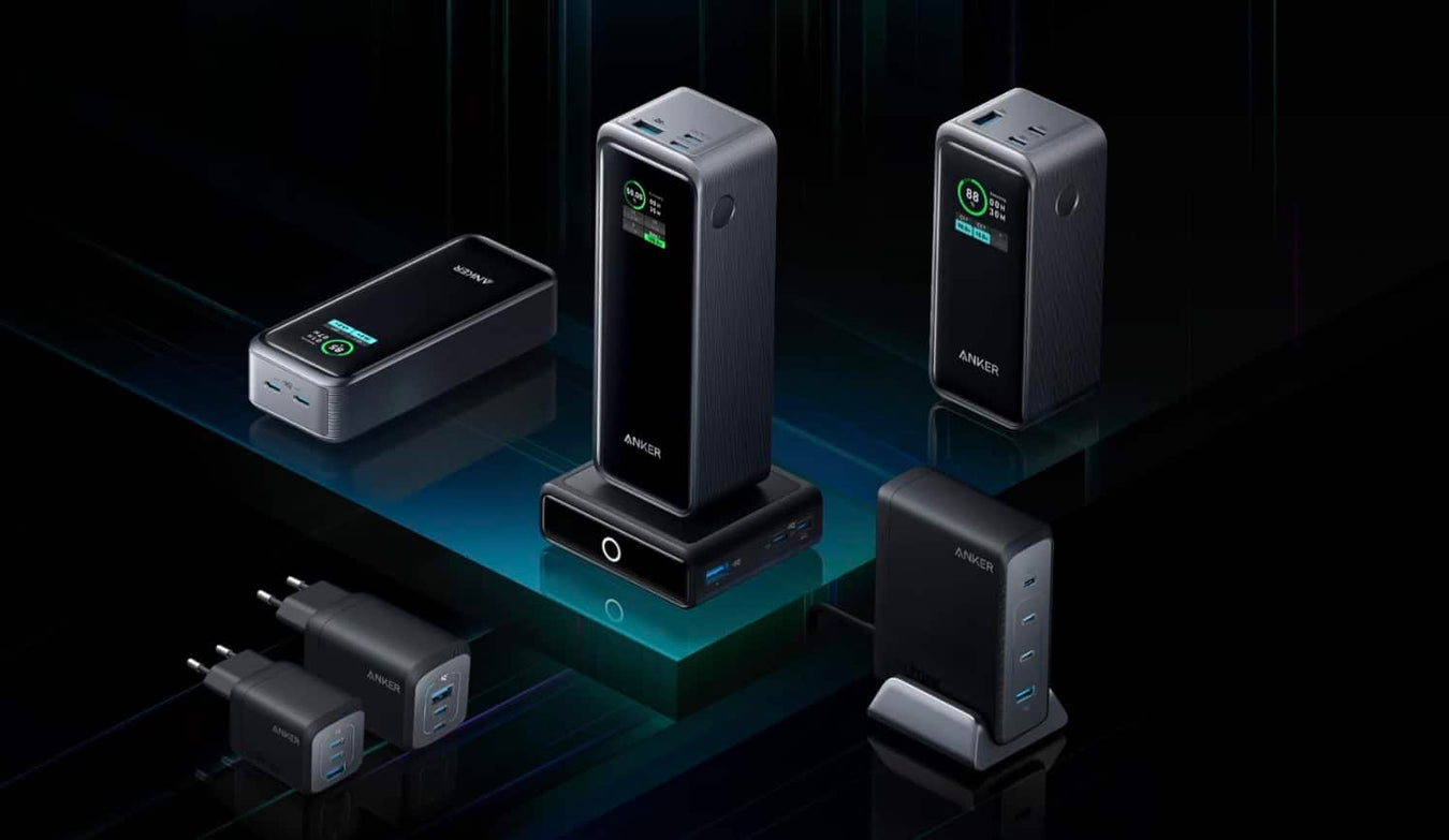 The latest Anker Batteries at the best prices at TaMiMi Projects in Qatar. Includes USB-C, micro USB, and Lightning cables, plus high-capacity batteries.