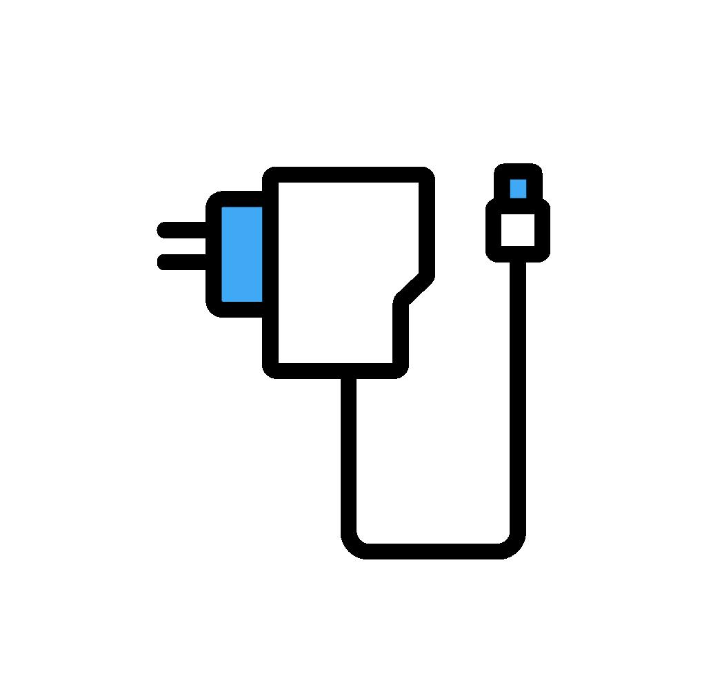 Various home chargers including high-speed USB-C chargers, wireless chargers, and multi-port chargers available at TaMiMi Projects in Qatar.