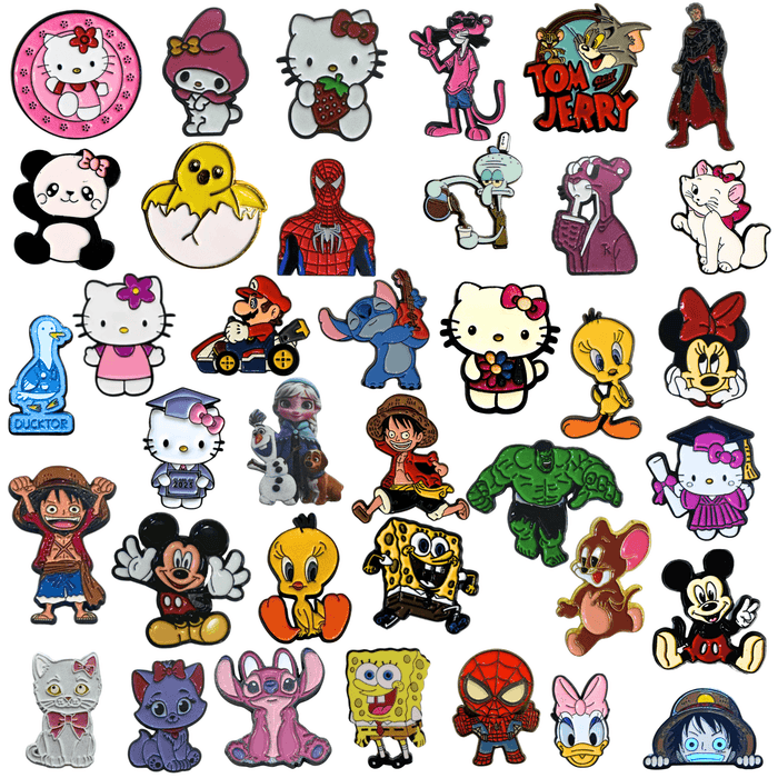 Cartoon Stickers Heroes, Premium 3D metal﻿ sticker, Durable metal with fine details, from TaMiMi Projects in Qatar.