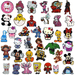 Cartoon Stickers Heroes, Premium 3D metal﻿ sticker, Durable metal with fine details, from TaMiMi Projects in Qatar.
