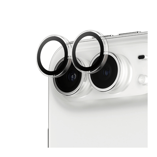 PanzerGlass Hoops Camera Lens Protector iPhone Duo, Durable glass for rear camera lenses against scratches & impacts.
