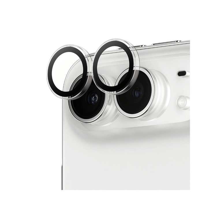 PanzerGlass Hoops Camera Lens Protector iPhone Duo, Durable glass for rear camera lenses against scratches & impacts.