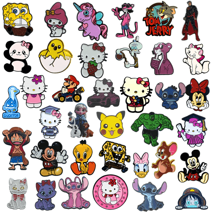 Cartoon Stickers Heroes, Premium 3D metal﻿ sticker, Durable metal with fine details, from TaMiMi Projects in Qatar.