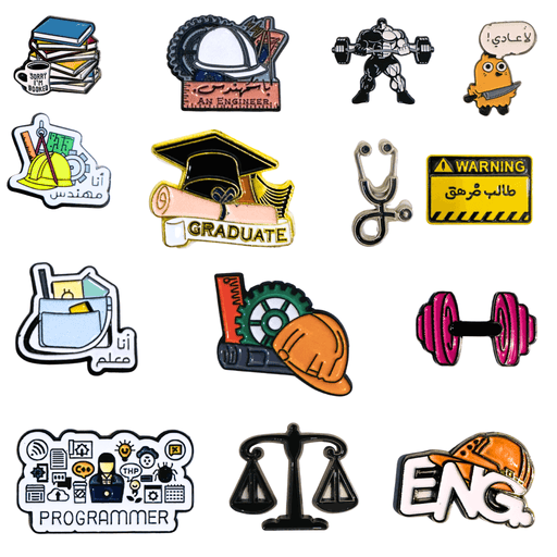 Professional stickers set for laptops, phones, and office use from TaMiMi Projects in Qatar – stylish and durable.
