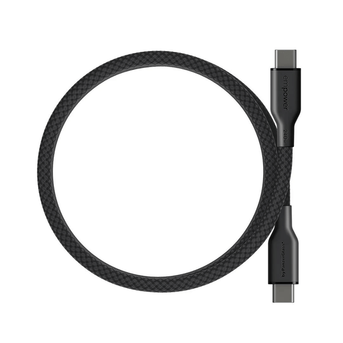 PanzerGlass Magnetic USB-C to USB-C Cable 240W - 1.5m - Black