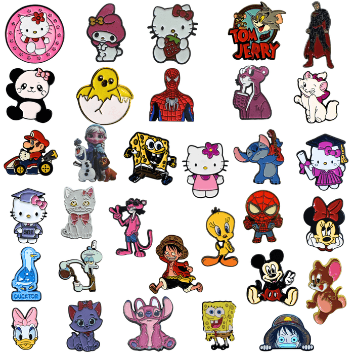 Cartoon Stickers Heroes, Premium 3D metal﻿ sticker, Durable metal with fine details, from TaMiMi Projects in Qatar.