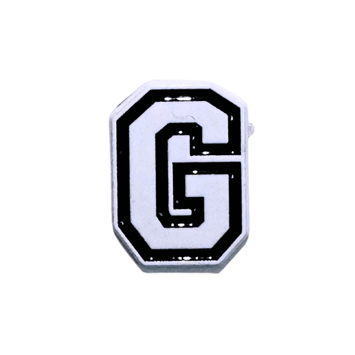 Letter G metal 3D sticker – durable premium design from TaMiMi Projects in Qatar