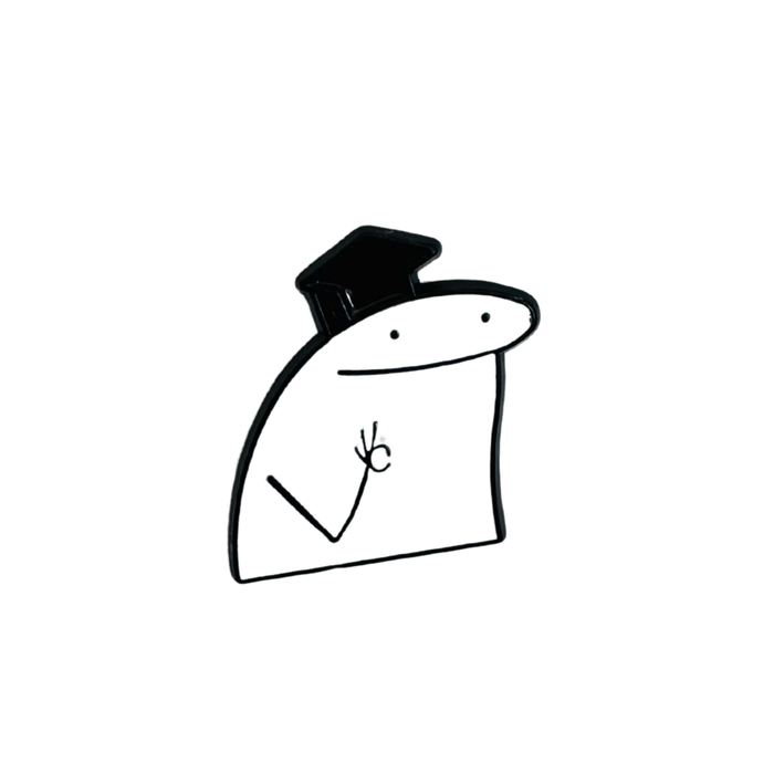 ‫ملصق معدني فاخر ثلاثي الأبعاد ( شخصية متخرج )‬ ‫مصنوع من معدن متين بتفاصيل دقيقة‬
 ‫مزود بلصق قوي، من تميمي بروجكتس في قطر.