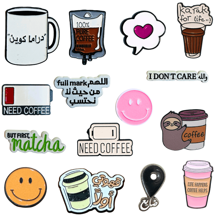 A Collection of cute daily mood stickers from TaMiMI Projects in Qatar