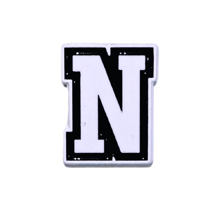 Letter N metal 3D sticker – durable premium design from TaMiMi Projects in Qatar