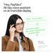 RayNeo iO AI Smart Glasses, Real-time translation and live captions supporting 55 languages.