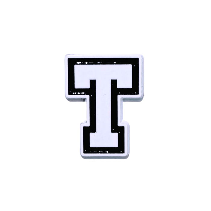 Letter T metal 3D sticker – durable premium design from TaMiMi Projects in Qatar