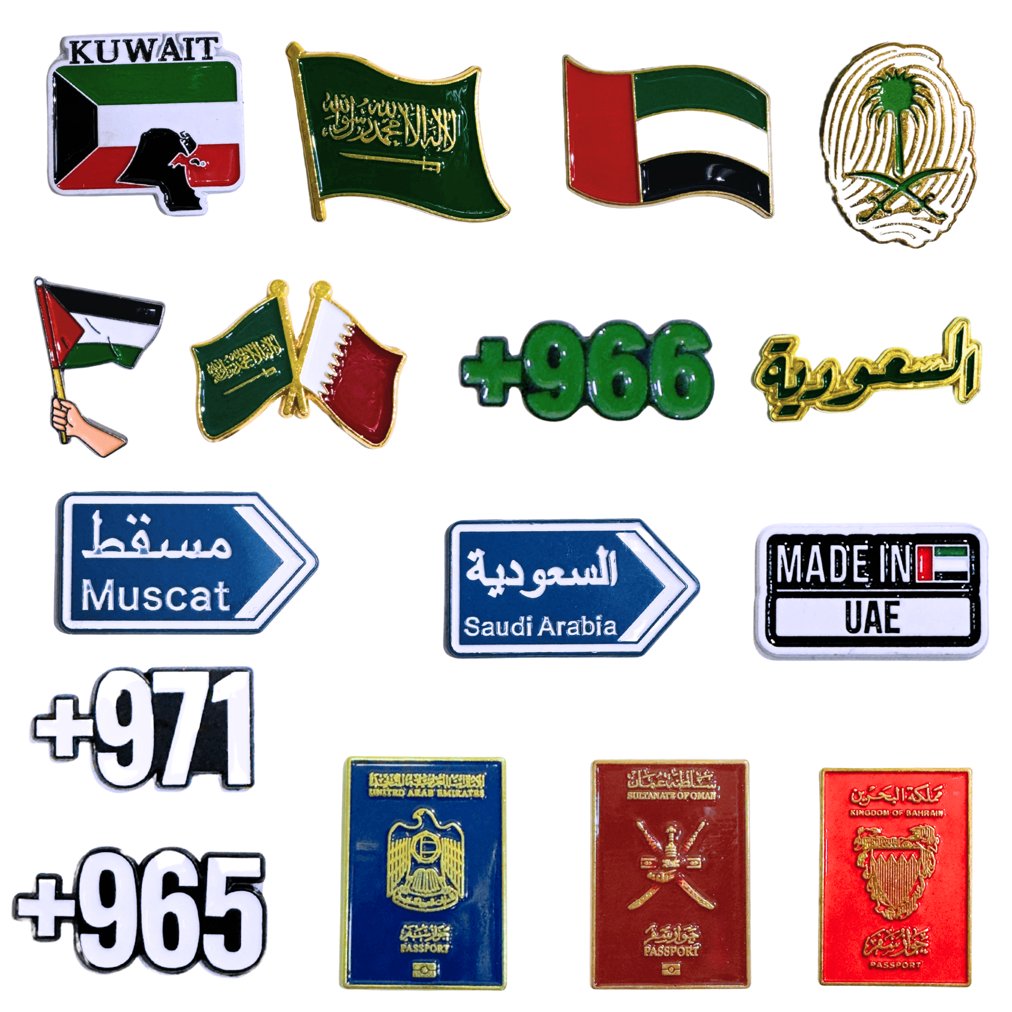 GCC National Stickers