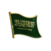 Saudi Arabia flag sticker – green with Shahada design – TaMiMi Projects Qatar