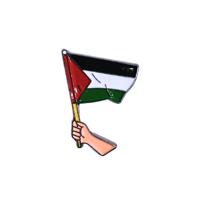 Palestine flag sticker – national colors red black white green – TaMiMi Projects Qatar