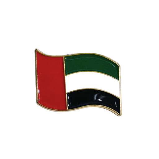 UAE flag sticker – national colors red green white black – TaMiMi Projects Qatar