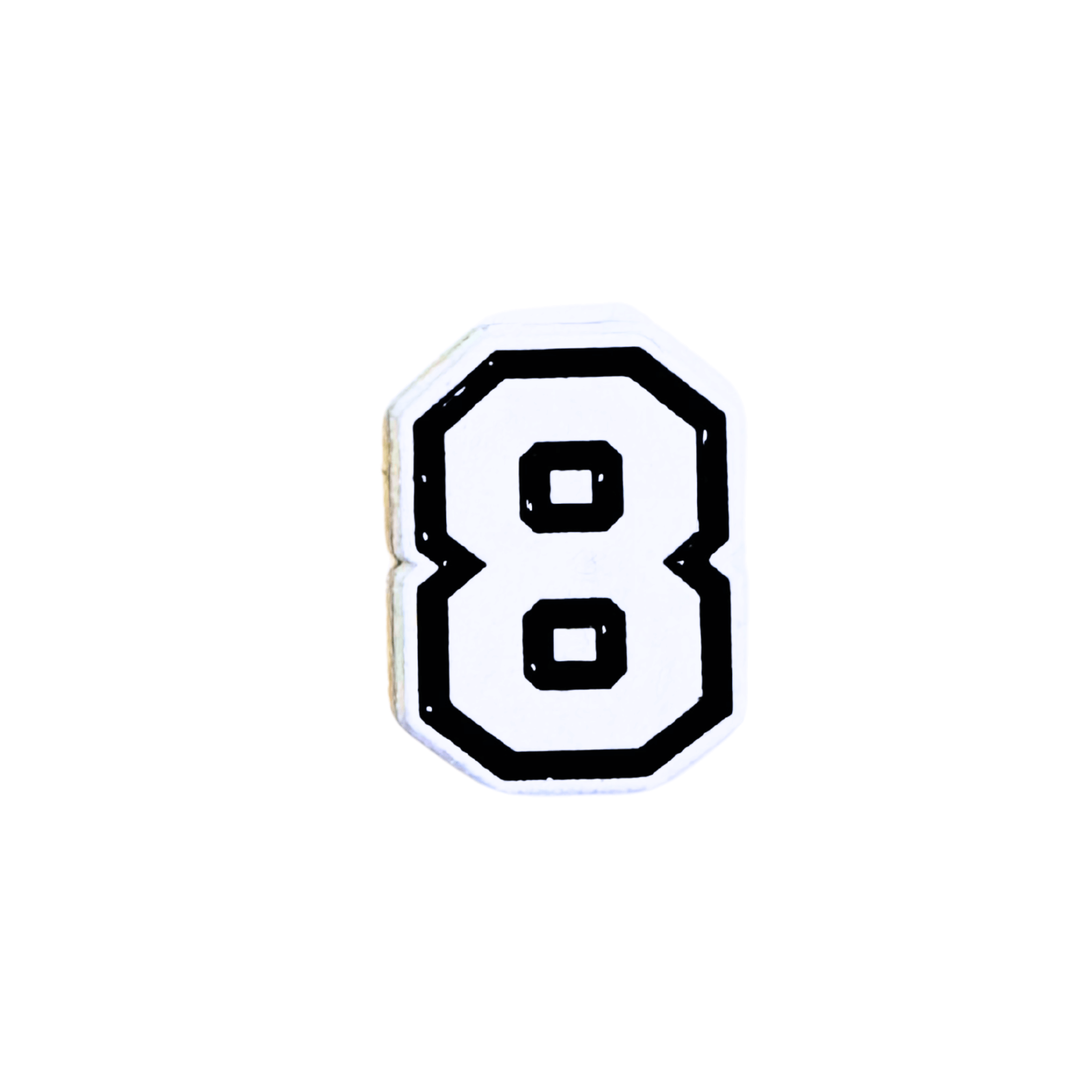 Varsity Number Sticker Varsity Number Sticker