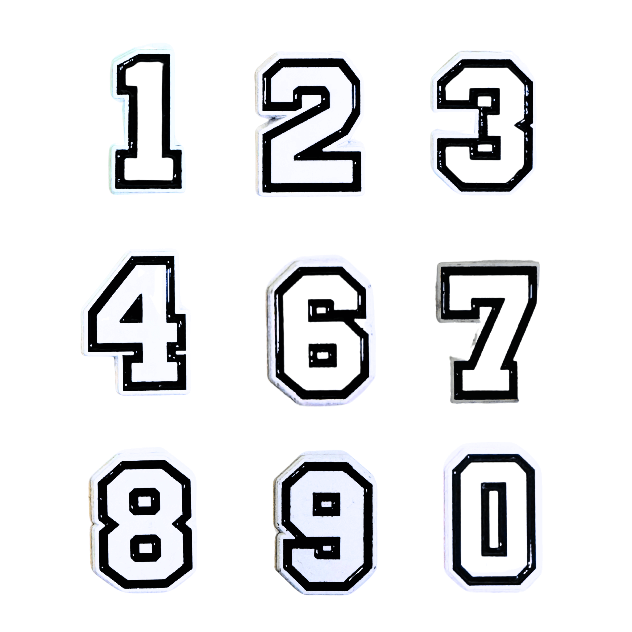Varsity Number Sticker Varsity Number Sticker