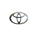 Toyota metal logo sticker in silver, durable and sleek finish – TaMiMi Projects in Qatar.