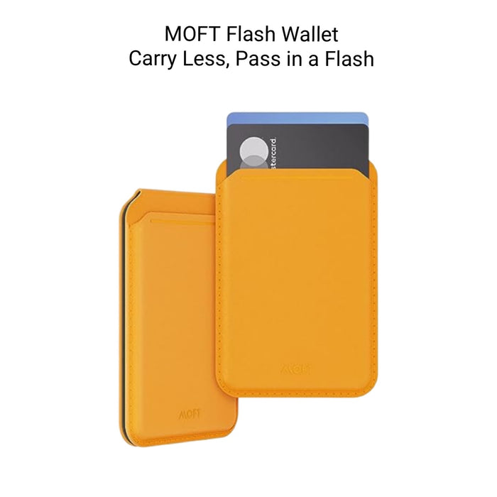 MOFT Snap Flash Wallet Stand - Yellow
