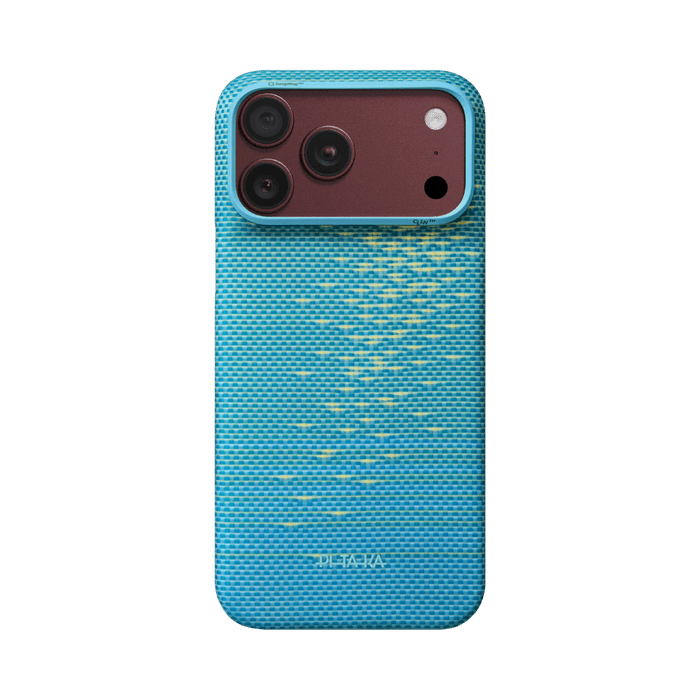 Pitaka iPhone 18 Pro Max Case - Lucid Blue