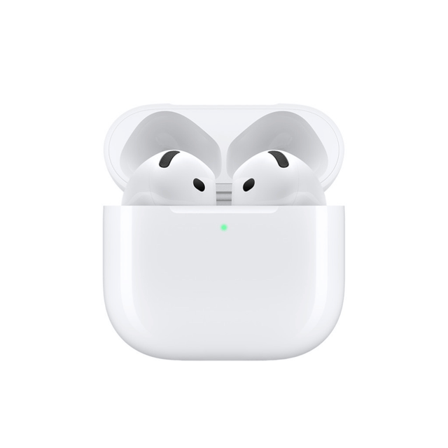 Apple AirPods 5 with Active Noise Cancellation (ANC) with a comfortable open-ear design.