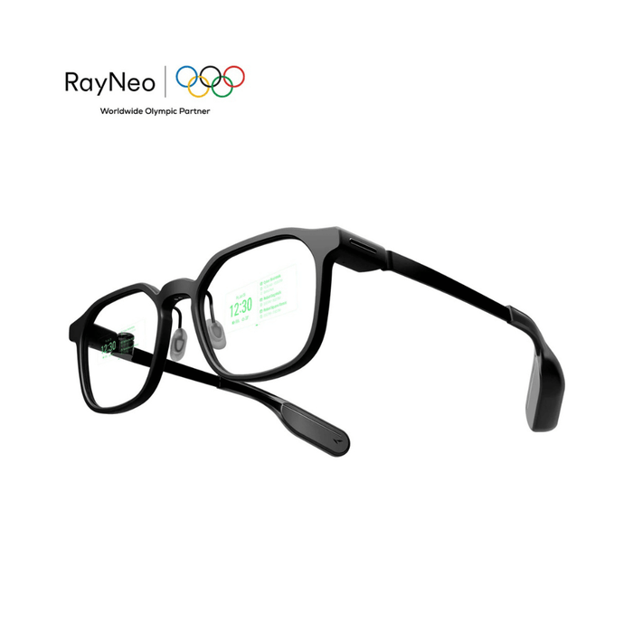 RayNeo iO AI Smart Glasses, AI-powered voice assistant for answering questions and managing everyday tasks.