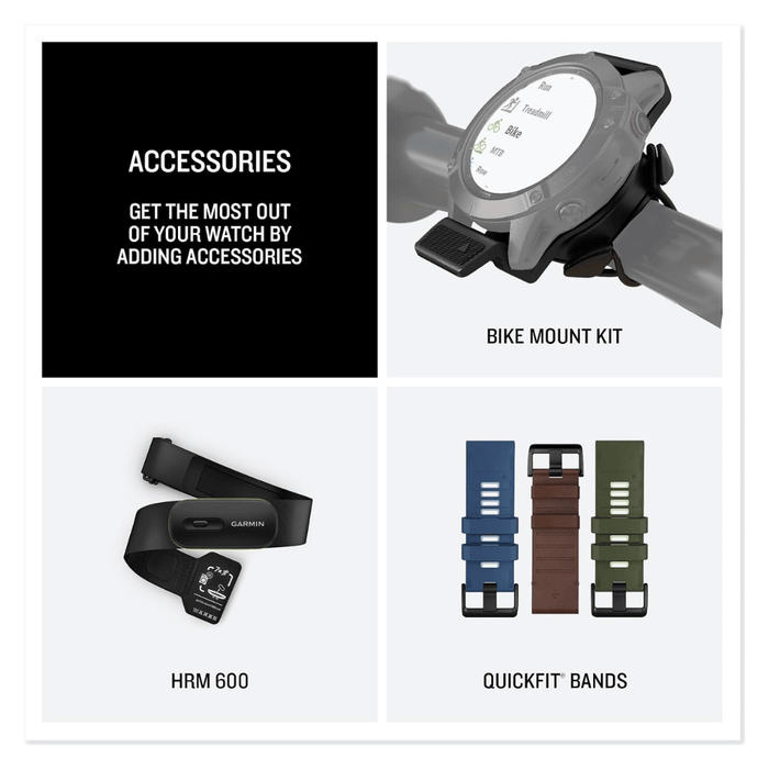 ‫ساعة Garmin fēnix 9 الذكية مقاس 47 مم بلون Pebble Gray. شاشة AMOLED، هيكل تيتانيوم، GPS، وتتبع رياضي بطارية تصل  16 يومًا.‬ 