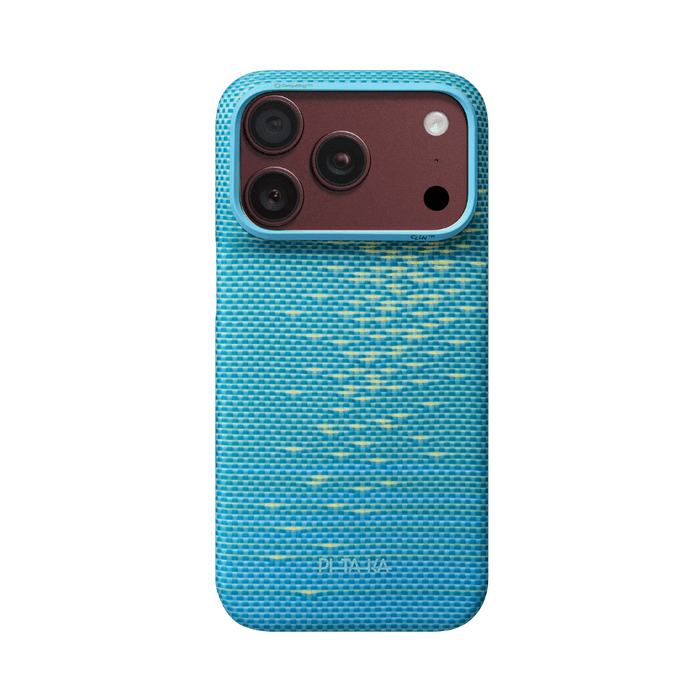 Pitaka iPhone 18 Pro Case - Lucid Blue