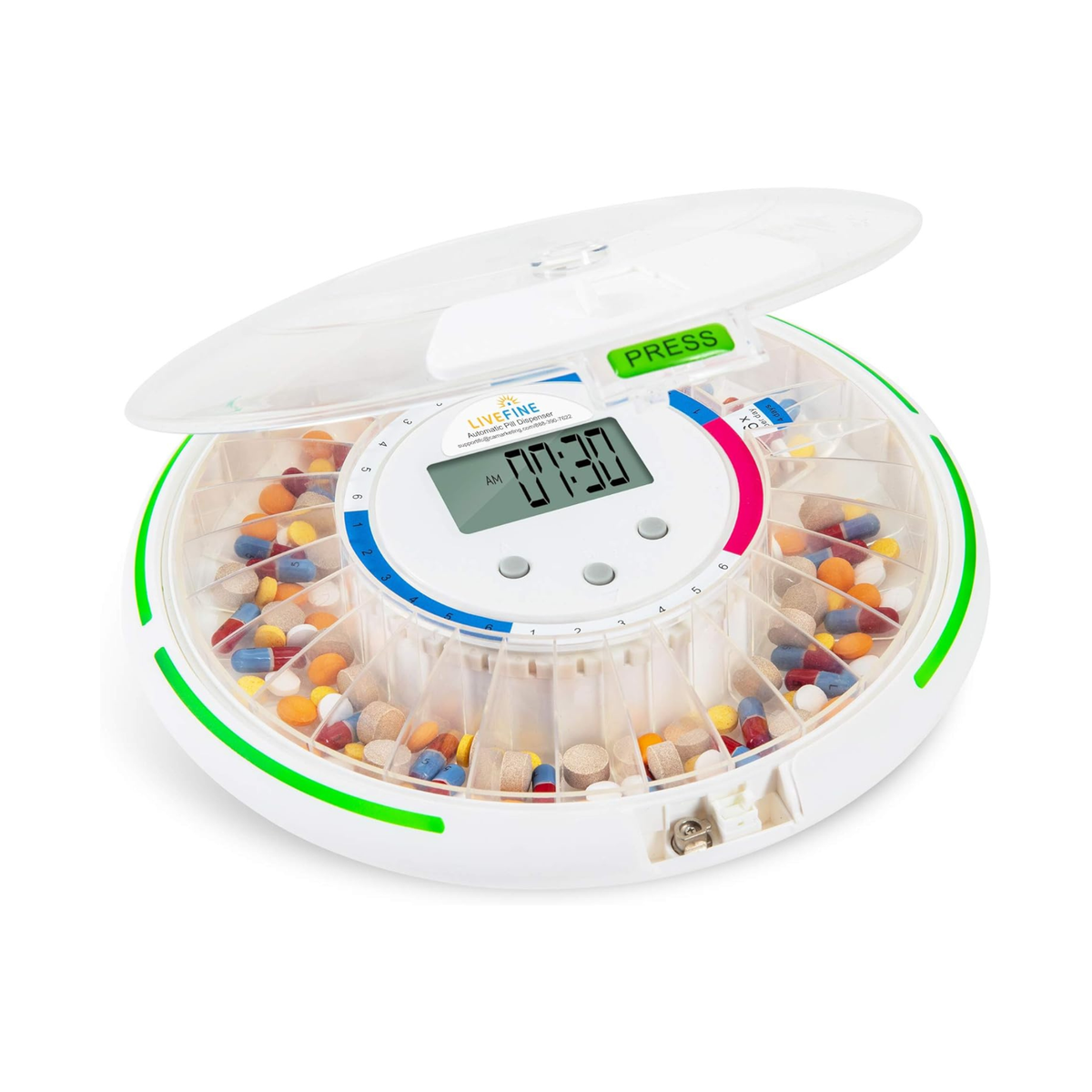 Medminder Device Pill Dispenser Smart Medication Reminder | TaMiMi Projects