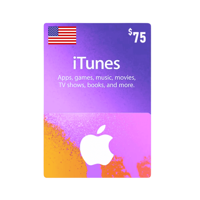 iTunes USA - 75$
