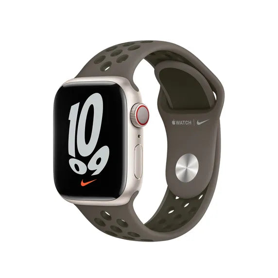Apple watch 41mm Nike Sport Band - Olive Gray/Cargo Khaki