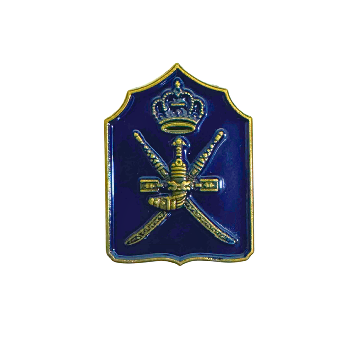 ‫ملصق معدني فاخر ثلاثي الأبعاد ( سلطنة عمان )‬ ‫مصنوع من معدن متين بتفاصيل دقيقة‬
 ‫مزود بلصق قوي، من تميمي بروجكتس في قطر.