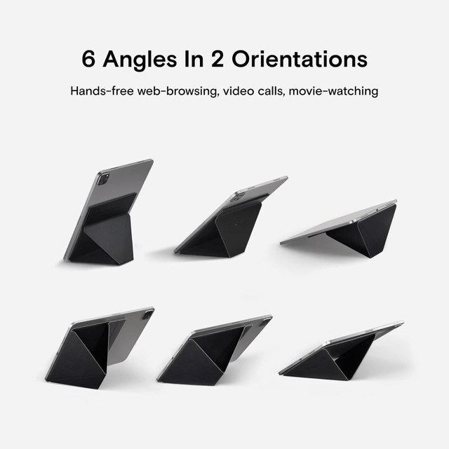 MOFT Tablet Stand with 6 viewing angles portrait and landscape - TaMiMi Projects Qatar