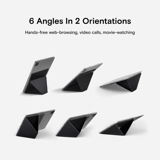 MOFT Tablet Stand with 6 viewing angles portrait and landscape - TaMiMi Projects Qatar