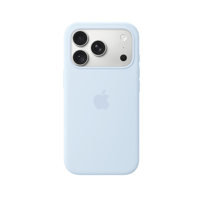 Apple iPhone 18 Pro Silicone Case with MagSafe - Crisp Blue