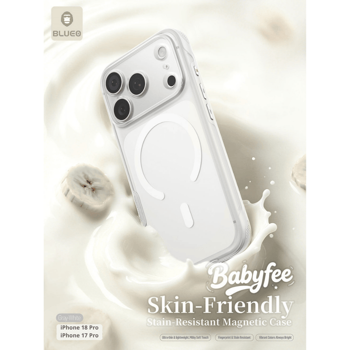 BLUEO Babyfee Slim Magnetic Case for  iPhone 18 Pro and iPhone 17 Pro  - TaMiMi Projects Qatar