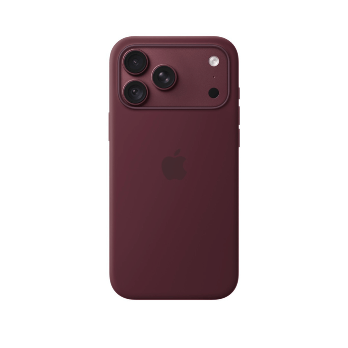 Apple iPhone 18 Pro Max Silicone Case with MagSafe - Burgundy