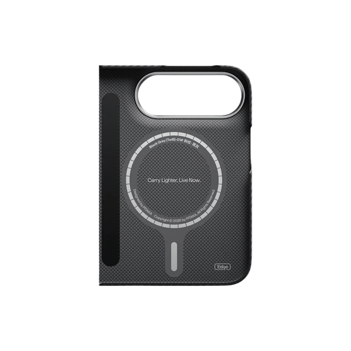 Pitaka Aramid Fiber Case for iPhone Duo - Black/Grey