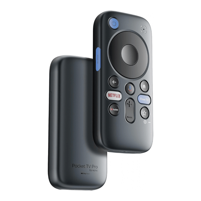 RayNeo Pocket TV Pro, Google TV Streaming Device for AR Glasses, Portable streaming device designed to bring movies