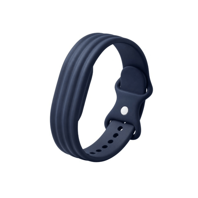 Navy Blue Blupebble silicone band compatible with Google Fitbit Air