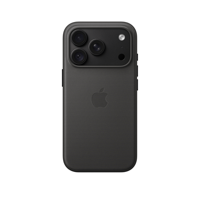 Apple iPhone 18 Pro TechWoven Case with MagSafe in Black, Available now from TaMiMi Projects in Qatar.