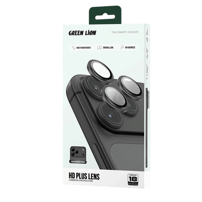 Green Lion HD Camera Lens Protector for iPhone 18 Pro / 18 Pro Max
