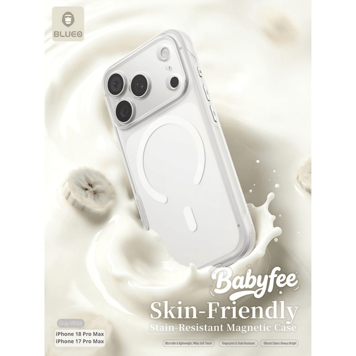 BLUEO Babyfee Magnetic Case for iPhone 18 Pro Max and 17 Pro Max - TaMiMi Projects Qatar