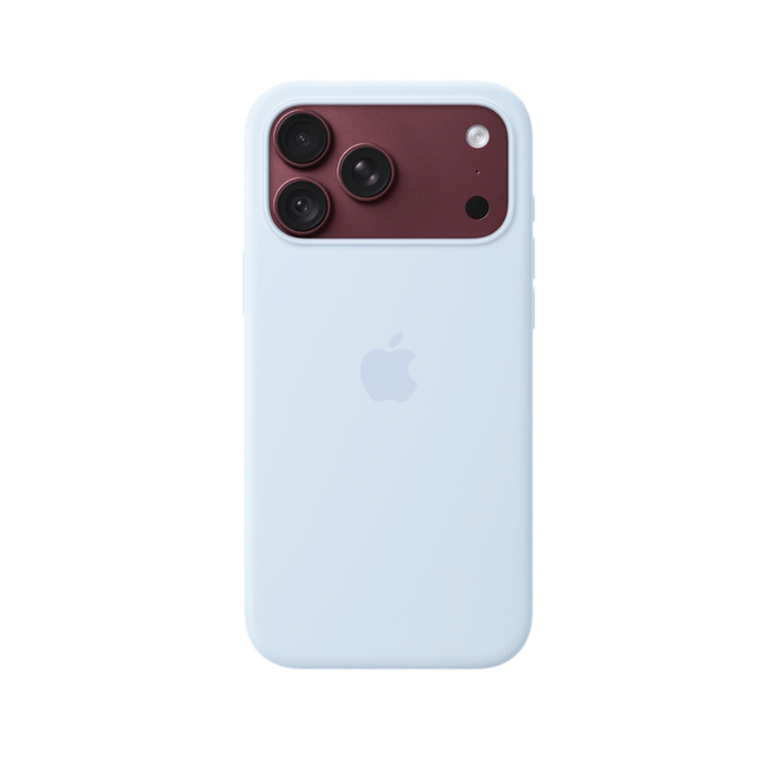 Apple iPhone 18 Pro Max Silicone Case with MagSafe - Crisp Blue