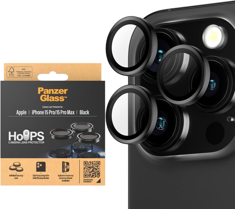 Panzerglass Camera Protector Apple iPhone 15 Pro / 15 Pro Max