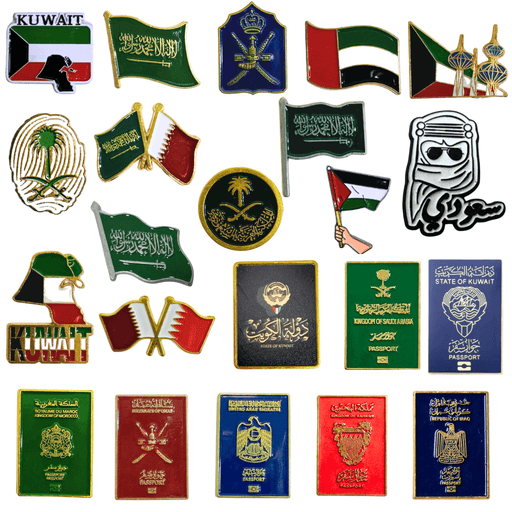 Gulf and Arab National Identity Stickers Available in TaMiMi Projects in Qatar
