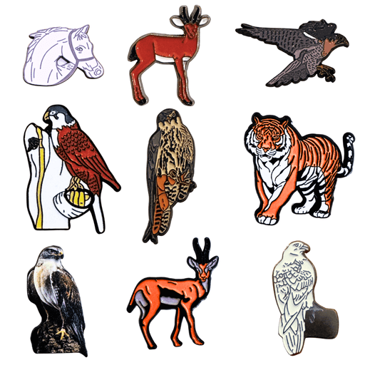 Animal Stickers, Premium 3D metal﻿ sticker, Made from durable metal with fine details, now from TaMiMi Projects in Qatar. 